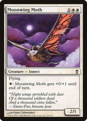 Moonwing Moth - Saviors of Kamigawa (SOK) Saviors of Kamigawa