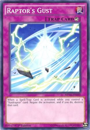 Raptor&#39;s Gust - 2016 Mega-Tins Mega Pack (MP16) 2016 Mega-Tins Mega Pack