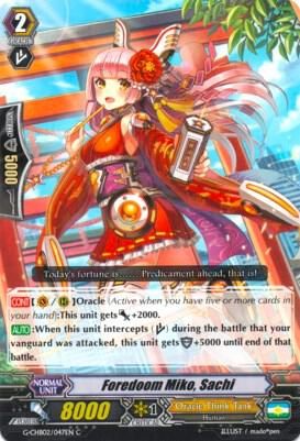 Foredoom Miko, Sachi - G-CHB02: We ARE!!! Trinity Dragon (G-CHB02) G-CHB02: We ARE!!! Trinity Dragon