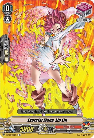 Exorcist Mage, Lin Lin - V-BT12: Divine Lightning Radiance (V-BT12) V-BT12: Divine Lightning Radiance