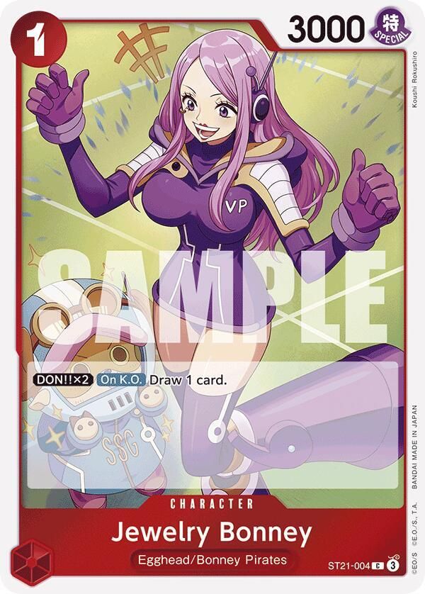 Jewelry Bonney - Starter Deck EX: Gear 5 (ST21) Starter Deck EX: Gear 5