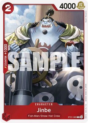 Jinbe - Starter Deck EX: Gear 5 (ST21) Starter Deck EX: Gear 5