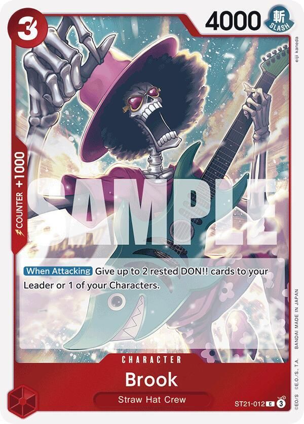 Brook - Starter Deck EX: Gear 5 (ST21) Starter Deck EX: Gear 5
