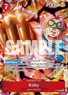 SJ Koby (Event Pack Vol. 7) - One Piece Promotion Cards (OP-PR) One Piece Promotion Cards
