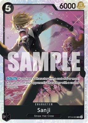 SJ Sanji - Starter Deck 14: 3D2Y (ST-14) Starter Deck 14: 3D2Y