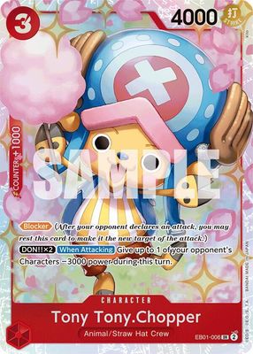 SJ Tony Tony.Chopper - Extra Booster: Memorial Collection (EB-01) Extra Booster: Memorial Collection