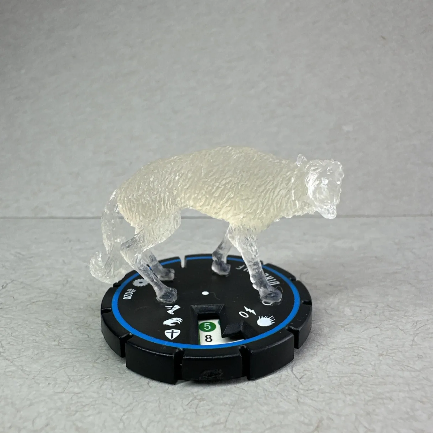 SHX Horrorclix Base Set 020 Dire Wolf Experienced