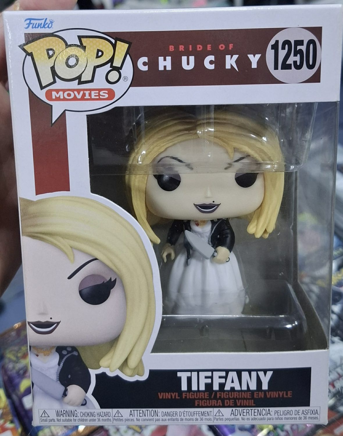 SJ Tifffany Figura Funko Pop 1250 Chucky Figura Terror