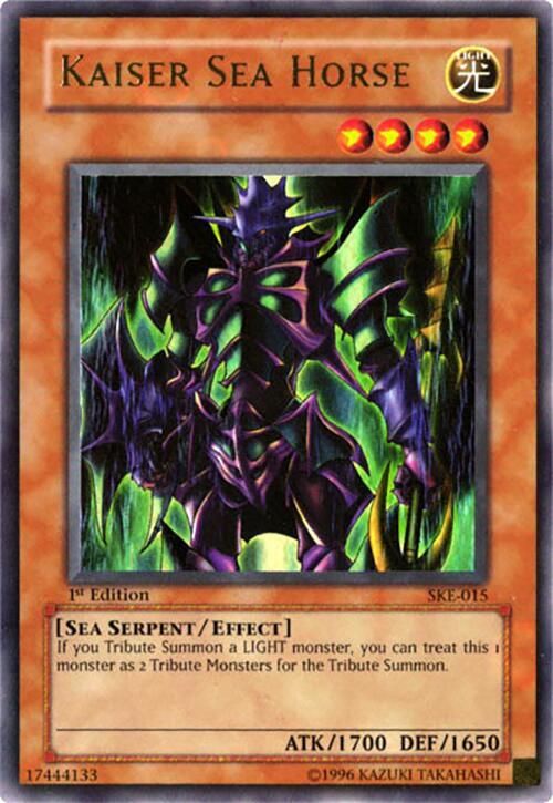 Kaiser Sea Horse - Starter Deck: Kaiba Evolution (SKE) Starter Deck: Kaiba Evolution Ultra Rare