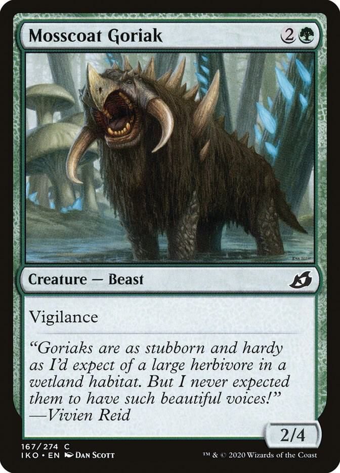 Mosscoat Goriak - Ikoria: Lair of Behemoths (IKO) Ikoria: Lair of Behemoths