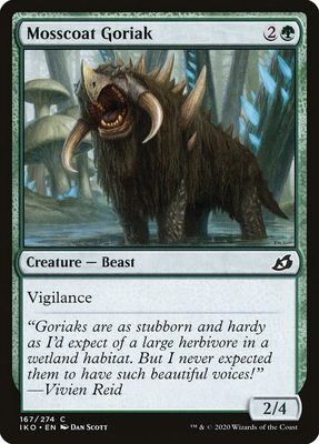 Mosscoat Goriak - Ikoria: Lair of Behemoths (IKO) Ikoria: Lair of Behemoths