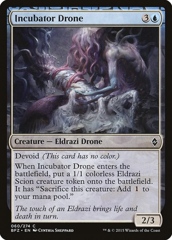 Incubator Drone - Battle for Zendikar (BFZ) Battle for Zendikar