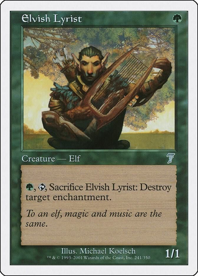 Elvish Lyrist - 7th Edition (7ED) 7th Edition