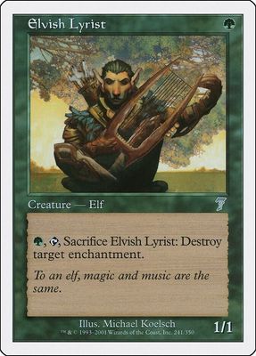 Elvish Lyrist - 7th Edition (7ED) 7th Edition