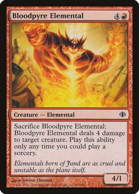 Bloodpyre Elemental - Shards of Alara (ALA) Shards of Alara