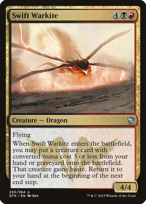 Swift Warkite - Dragons of Tarkir (DTK) Dragons of Tarkir