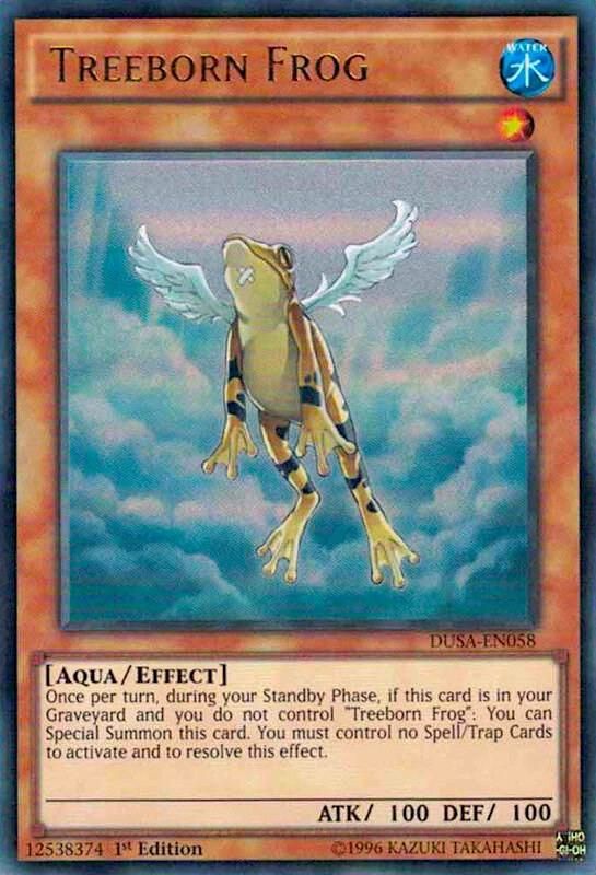 SJ Treeborn Frog - Duelist Saga (DUSA) Duelist Saga Ultra Rare