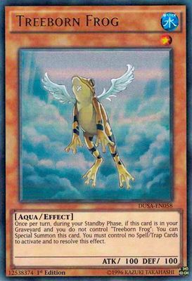 SJ Treeborn Frog - Duelist Saga (DUSA) Duelist Saga Ultra Rare