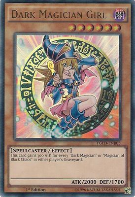 SJ Dark Magician Girl (B) - King of Games: Yugi&#39;s Legendary Decks (YGLD) King of Games: Yugi&#39;s Legendary Decks *Espanol* Ultra Rare