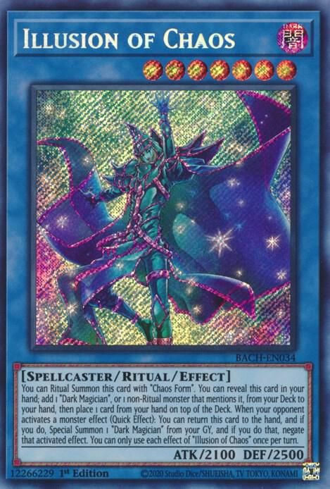 SJ Illusion of Chaos - Battle of Chaos (BACH) Battle of Chaos Secret Rare