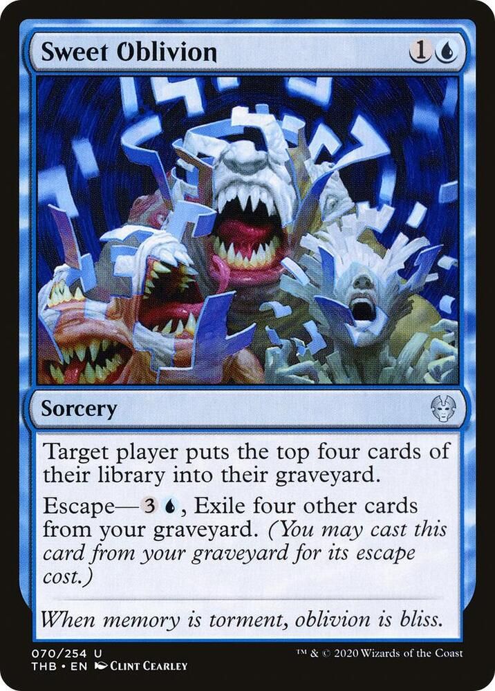 Sweet Oblivion - Theros Beyond Death (THB) Theros Beyond Death