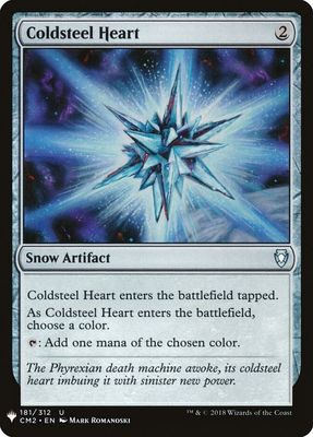SJ Coldsteel Heart - The List Reprints (LIST) The List Reprints