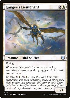 Kangee&#39;s Lieutenant - Starter Commander Decks (SCD) Starter Commander Decks