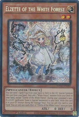 SJ Elzette of the White Forest - 2025 Mega-Pack (MP25) 2025 Mega-Pack Secret Rare *Espanol*