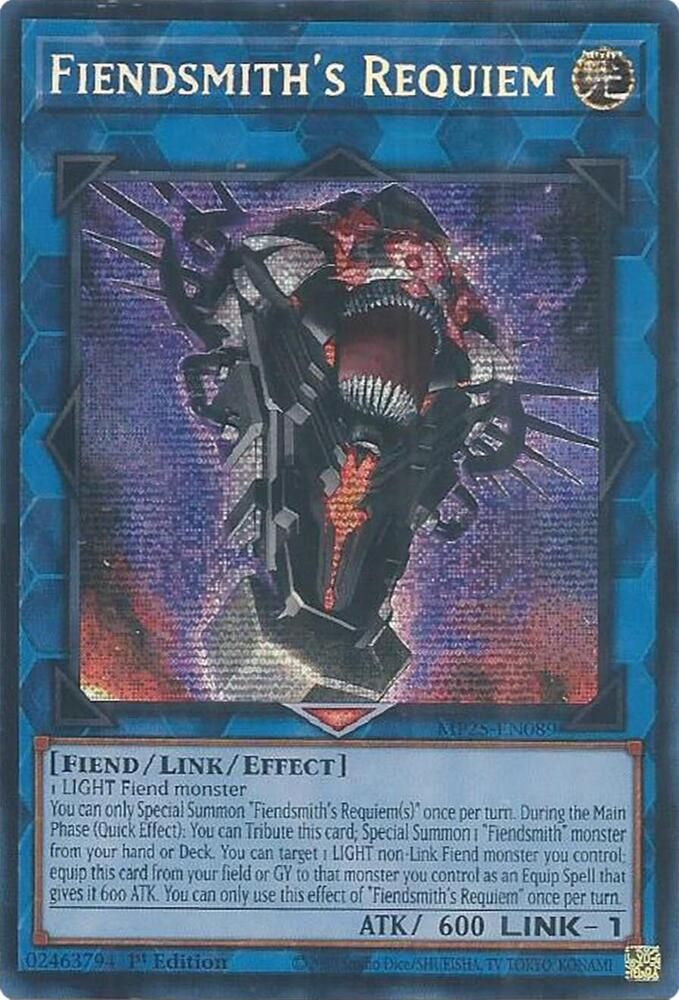 SJ Fiendsmith&#39;s Requiem - 2025 Mega-Pack (MP25) 2025 Mega-Pack Secret Rare *Espanol*