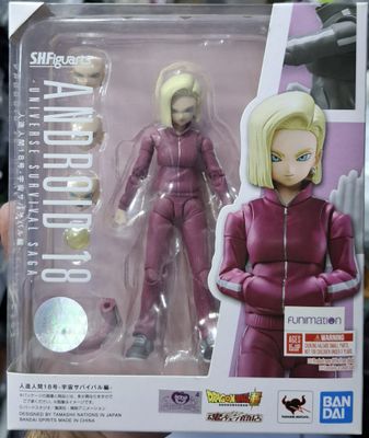 SJ Androide 18 Figura SH Figuarts Dragon Ball Figura