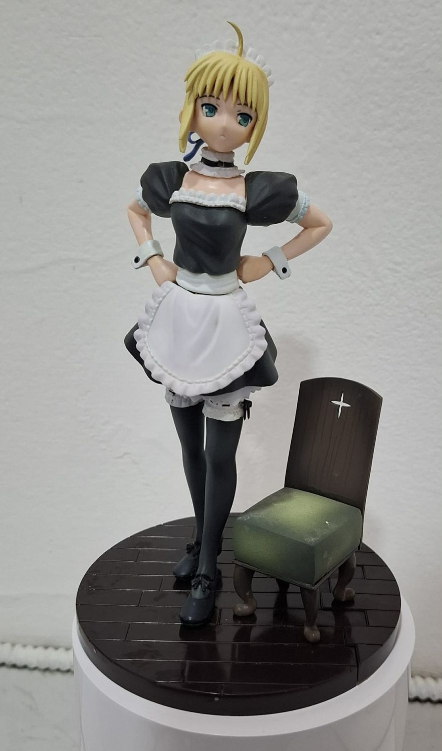 SJ Saber Figura Fate Stay Night Figura Anime Maid