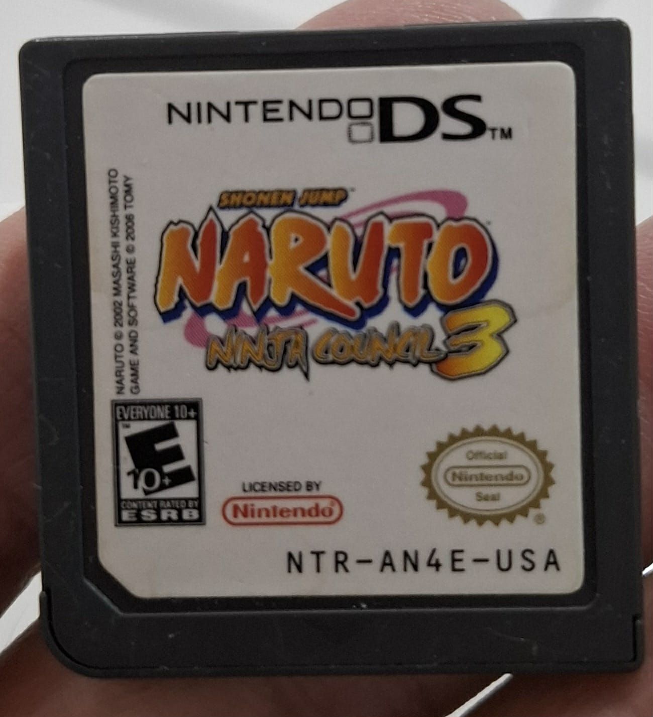 SJ Naruto Ninja Council 3 Nintendo DS Cartucho