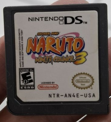 SJ Naruto Ninja Council 3 Nintendo DS Cartucho
