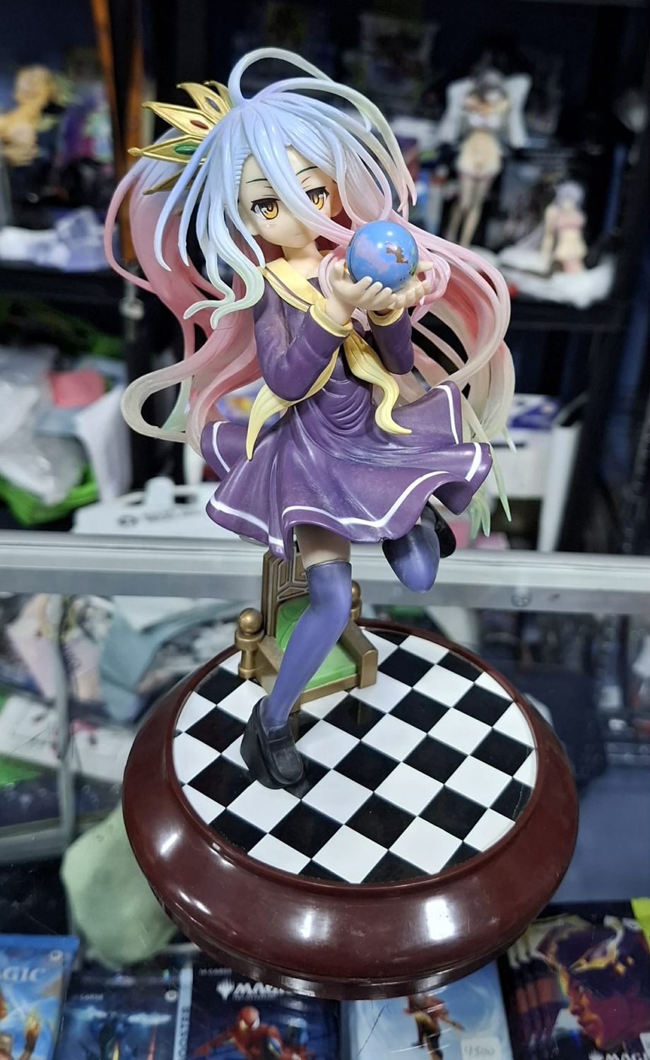 SJ Shiro Figura No Game no Life Figura Anime