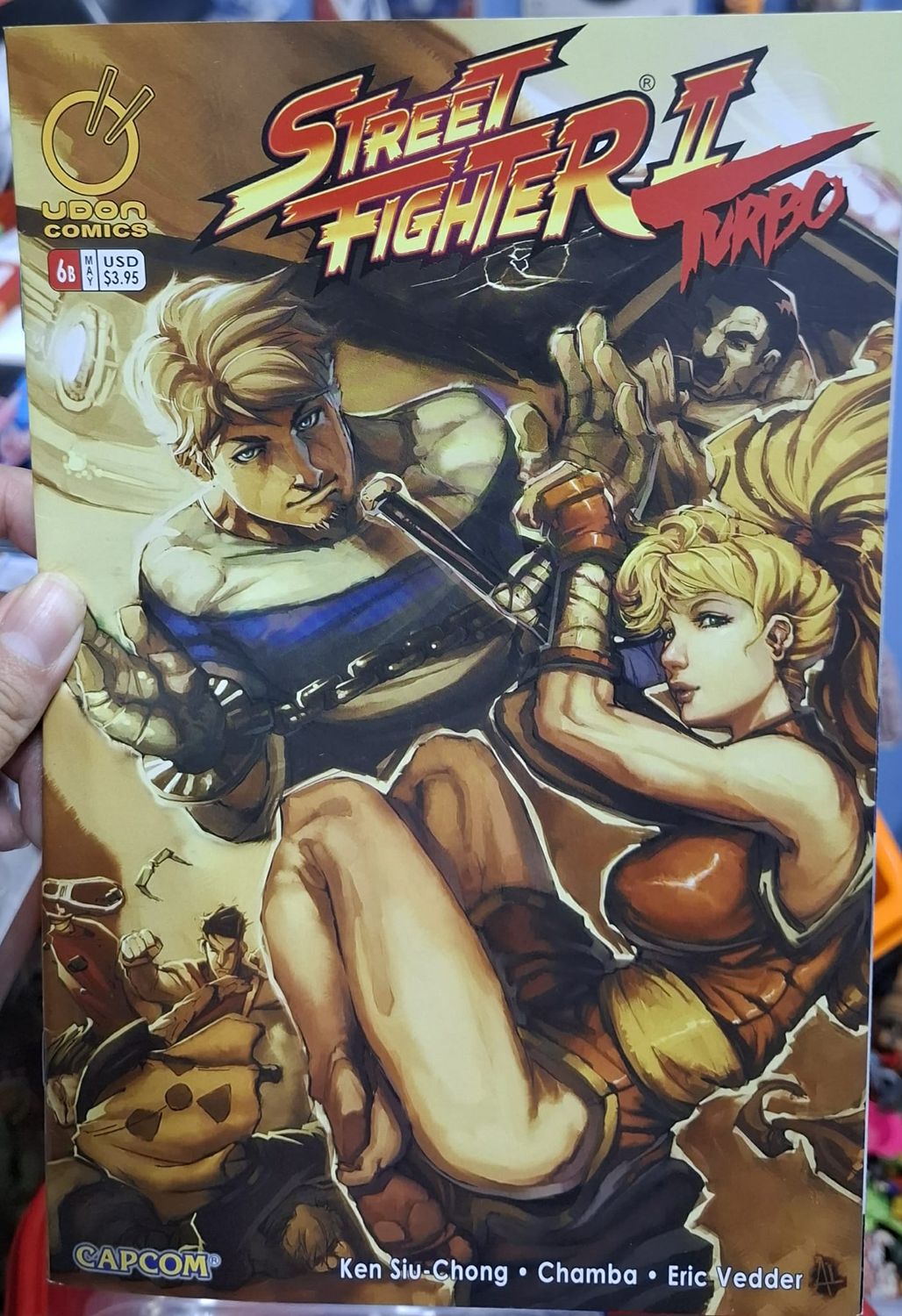 SJ Street Fighter Comic