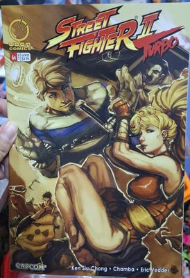 SJ Street Fighter Comic