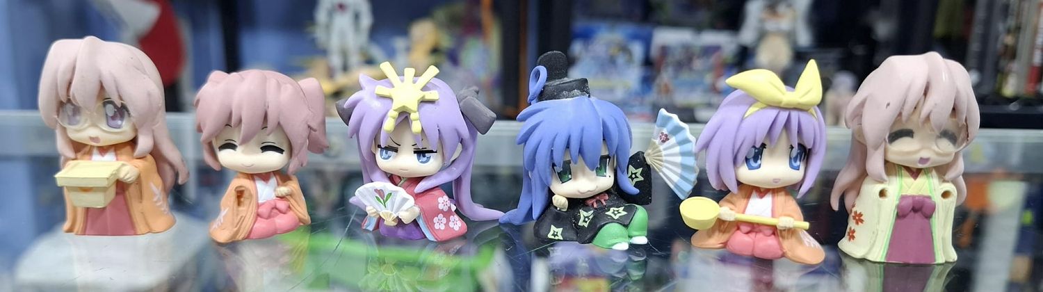 SJ Set de Figuras Lucky Star Figuras Konata