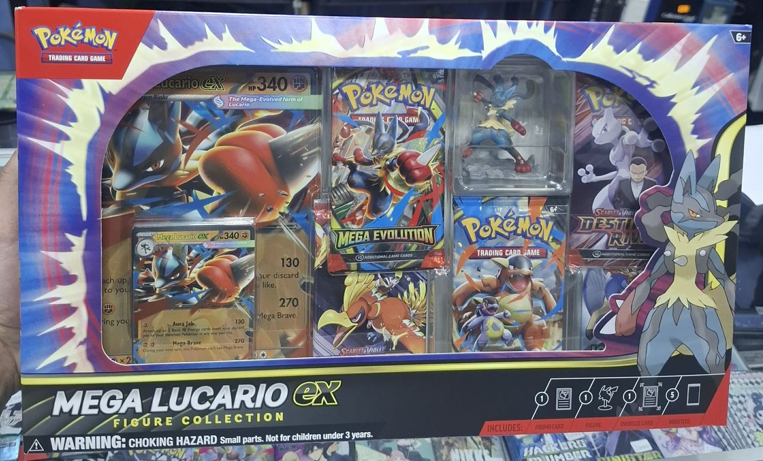 SJ Mega Lucario ex Box Pokemon TCG Nuevo