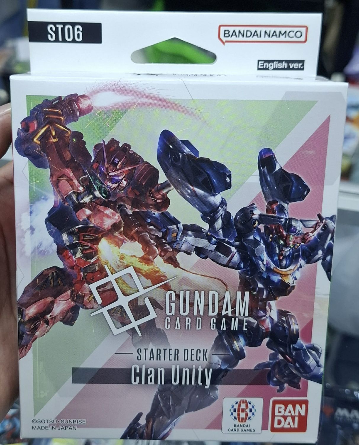 SJ Clan Unity Gundam Card Game Deck Nuevo