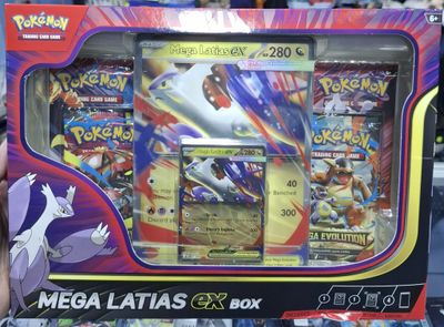 SJ Mega Latias ex Box Pokemon TCG Nuevo