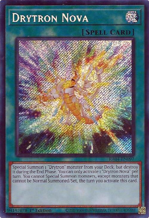 Drytron Nova (Secret Rare) - Quarter Century Stampede Quarter Century Stampede