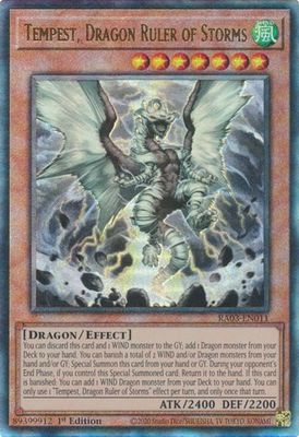 SJ Tempest, Dragon Ruler of Storms (PUR) - Quarter Century Bonanza Quarter Century Bonanza Prismatic Ultimate