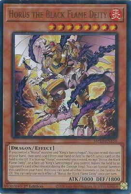 GA Horus the Black Flame Deity - 2025 Mega-Pack (MP25) 2025 Mega-Pack Ultra Rare