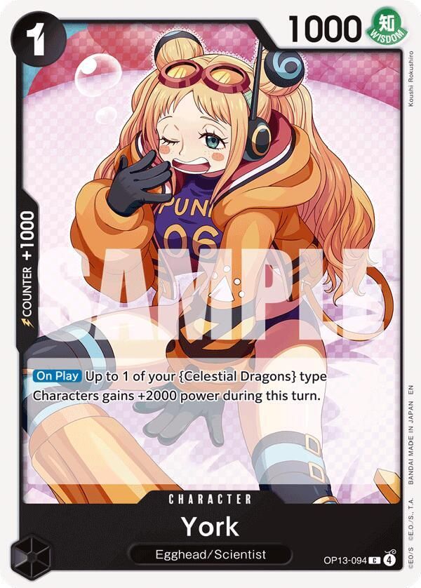 GA York - Carrying On His Will (OP13) Carrying On His Will