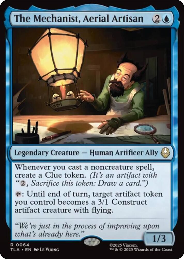GA The Mechanist, Aerial Artisan - Avatar: The Last Airbender (TLA) Avatar: The Last Airbender