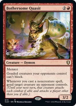 SJ Bothersome Quasit - Commander Legends: Battle for Baldur&#39;s Gate (CLB) Commander Legends: Battle for Baldur&#39;s Gate