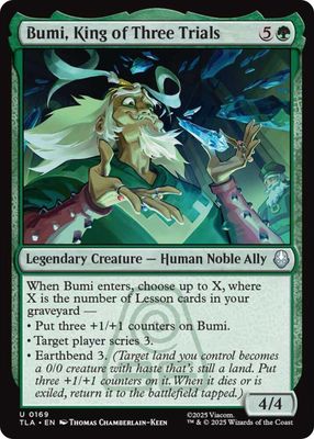 GA Bumi, King of Three Trials - Avatar: The Last Airbender (TLA) Avatar: The Last Airbender