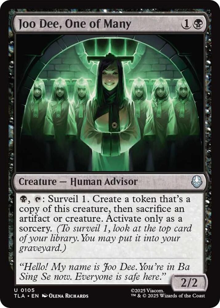 GA Joo Dee, One of Many - Avatar: The Last Airbender (TLA) Avatar: The Last Airbender