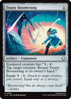 GA Trusty Boomerang - Avatar: The Last Airbender (TLA) Avatar: The Last Airbender