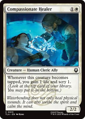 Compassionate Healer - Avatar: The Last Airbender (TLA) Avatar: The Last Airbender